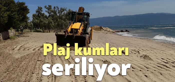 Kocaeli Büyükşehir Belediyesi Kandıra sahillerinin ardından İzmit Körfezi etrafındaki plajları