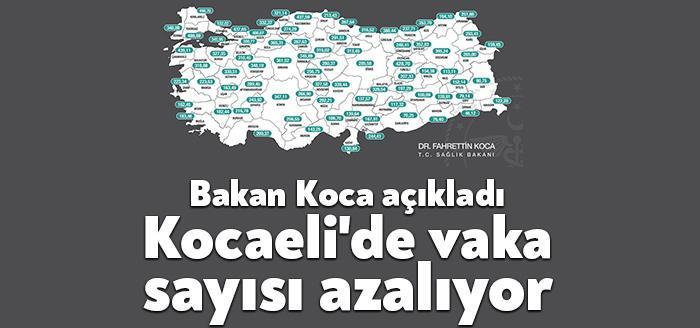 Sağlık Bakanlığı, illere göre 100 bin nüfusa karşılık gelen haftalık
