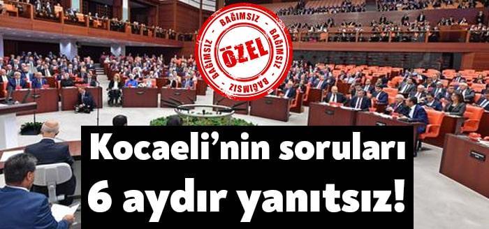 Muhalefet milletvekillerinin TBMM’ye sunduğu soru önergelerine 6 aydır cevap verilmiyor.