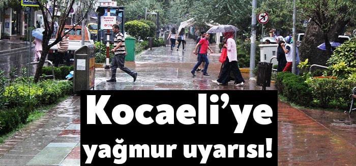 Marmaranın doğusundaki kuvvetli yağışlara dikkat! Kocaeli Valiliği, kuvvetli sağanak yağış