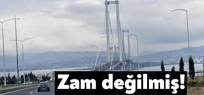 Ulaştırma ve Altyapı Bakanı Adil Karaismailoğlu, geçiş ücretlerine yapılan fiyat