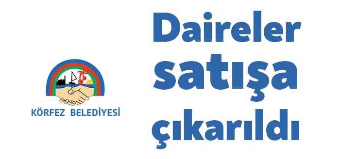Körfez Belediyesi, İlimtepe Konutları’nda bulunan 5 dairesi için satış ihalesi