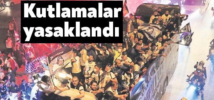 İçişleri Bakanlığı, valiliklere şampiyonluk kutlama genelgesi gönderdi. Buna göre, cadde,