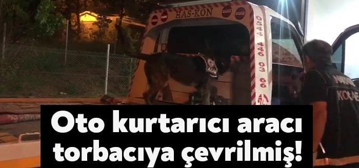 Kocaeli Emniyet Müdürlüğü ekipleri tarafından TEM otoyolu İzmit geçişinde durdurulan