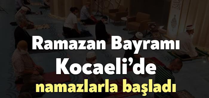 Bugün Ramazan Bayramı’nın birinci günü… Bayram, Kocaeli’de camilerde kılınan bayram