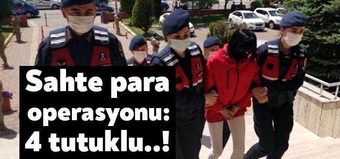 Piyasaya sahte para süren 4 kişi tutuklandı Zonguldak'ta İstanbul ve