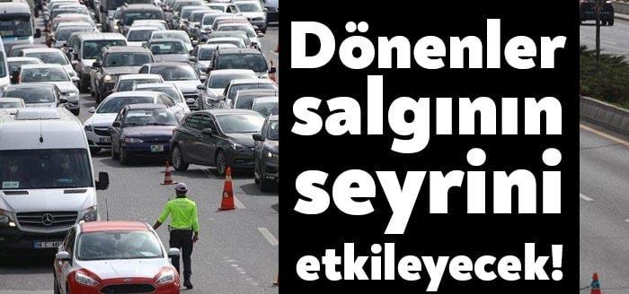 Tam kapanma öncesi tatil yörelerine ya da köylerine gidenler geri