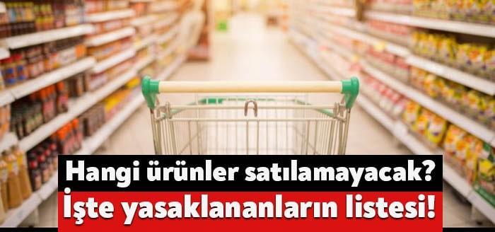 81 il valiliğine gönderilen 'market tedbirleri’ konulu genelge bugünden itibaren