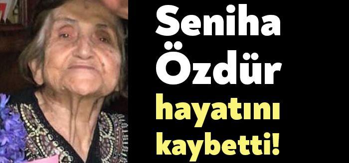 İzmit eski tüccarlarından olan merhum Cevat Özdür’ün eşi Seniha Özdür,
