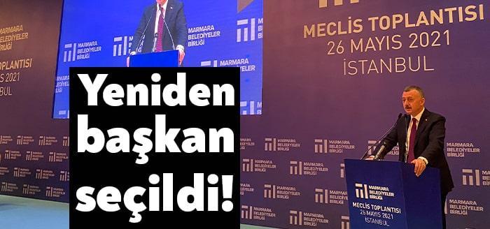 Marmara Belediyeler Birliğinin başkan seçimi meclis oylaması sonucunda Kocaeli Büyükşehir