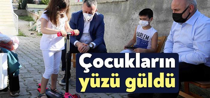 "Çocuklarımızın yanında yer almaya ve hayallerini gerçekleştirmeye devam ediyoruz” diyen