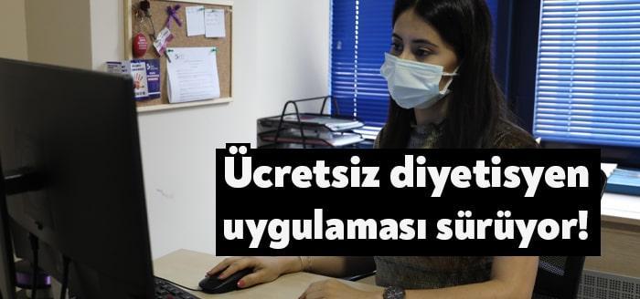 İzmit Belediyesinin bir yıl önce uygulamaya koyduğu ücretsiz diyetisyen hizmeti