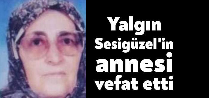 Gölcük Belediyesinden emekli gazeteci Yalgın Sesigüzel'in annesi Sevim Adıgüzel vefat