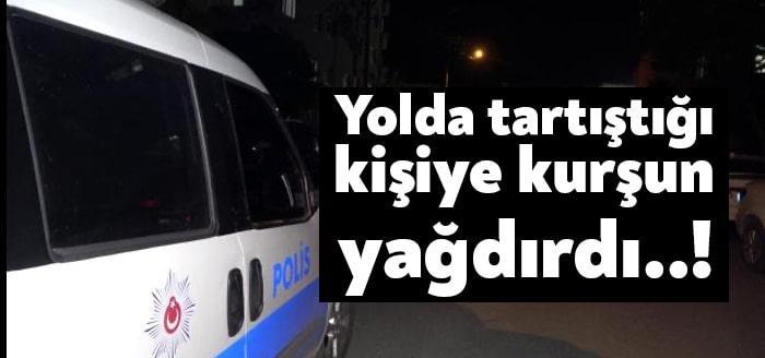 eKocaeli'nin Darıca ilçesinde yolda tartıştığı kişiyi silahla yaralayan şahıs, olay
