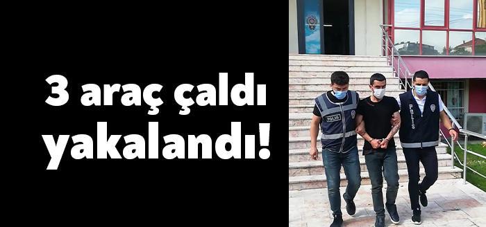Darıca ve İstanbul’da 3 araç çaldığı öne sürülen kişi polis