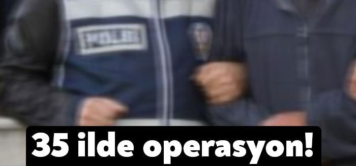 İzmir merkezli 35 ilde, FETÖ/PDY'nin TSK yapılanmasına yönelik operasyon düzenlendi.