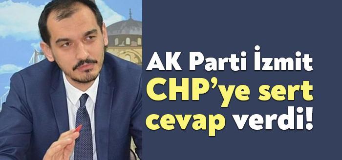 AK Parti İzmit İlçe Başkanı Ali Güney, CHP İzmit İlçe