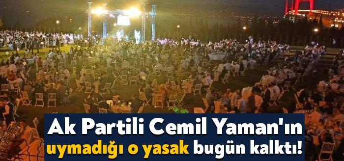 Nikah törenleri ile düğünler, 1 Haziran tarihinde başlamıştı. Ak Partili