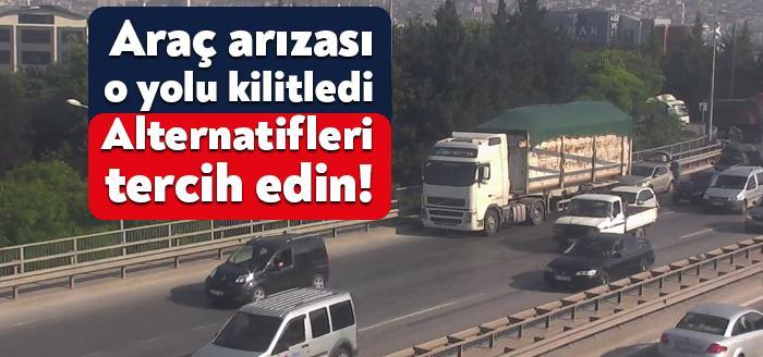 Kocaeli'nin Başiskele ilçesi sınırları içinde kalan D-130 Karayolu'nda sabah erken