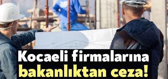 Çevre ve Şehircilik Bakanlığı Yapı İşleri Genel Müdürlüğü, Kocaeli’de iki