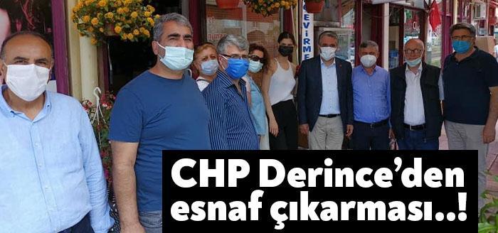 CHP Derince İlçe Başkanı Birkan Koçak, yönetimi, il yöneticileri, kadın