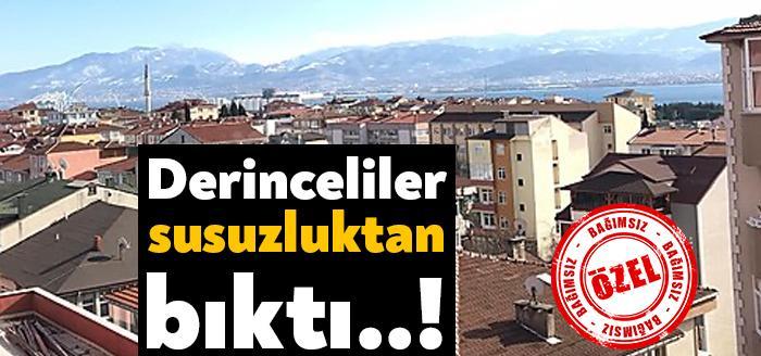 Derince Yavuz Sultan Mahallesi’nde yaşanan su kesintileri vatandaşları bıktırdı. Bir