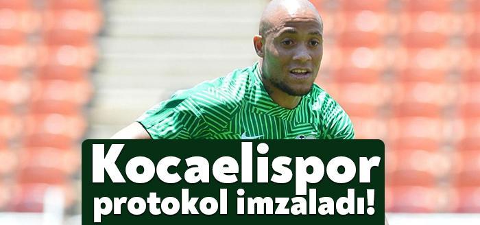 TFF 1. Lig ekibi Kocaelispor, Güney Afrikalı Dino Ndlovu ile