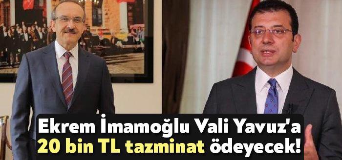 İstanbul Belediye Başkanı Ekrem İmamoğlu, eski Ordu Valisi Seddar Yavuz’a