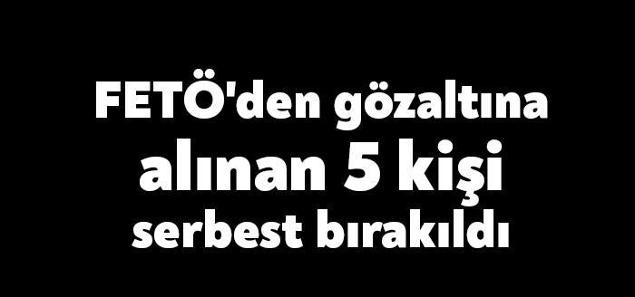FETÖ/PDY silahlı terör örgütünün TSK yapılanmasına yönelik olarak düzenlenen operasyonda gözaltına