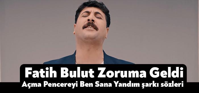 Ses sanatçısı Fatih Bulut Zoruma Geldi Açma Pencereyi Ben Sana