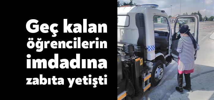 Çeşitli nedenlerle YKS’ye geç kalan 16 öğrenciyi Kocaeli Zabıtası sınav
