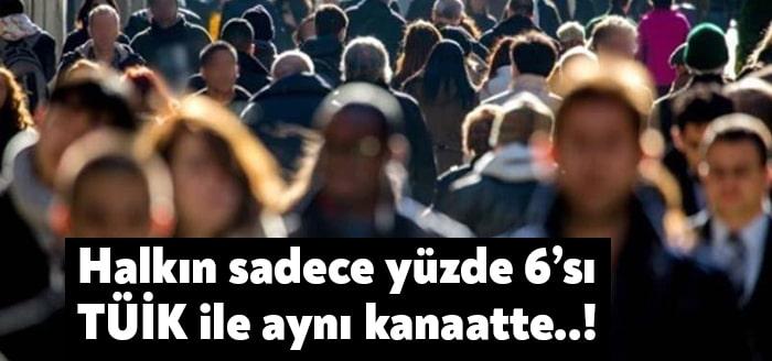 MetroPOLL Araştırma'nın kurucusu ve CEO'su Özer Sencar, TÜİK’in yüzde 16.59
