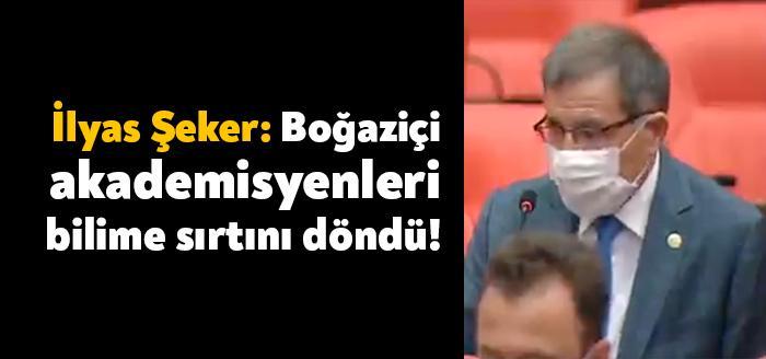 Ak Parti Kocaeli Milletvekili İlyas Şeker, liyakatsız bir atamayla Boğaziçi