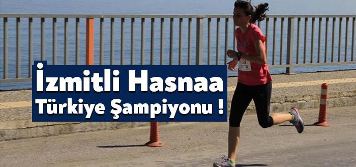 İzmit Belediyesporlu atletlerin başarılarıyla dikkat çektiği 10 kilometrelik Kastamonu Şerife