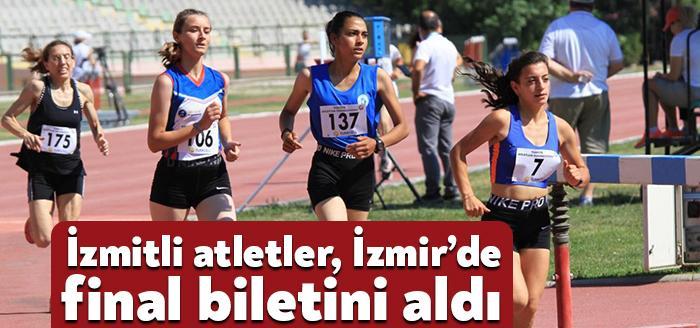 İzmit Belediyespor Atletizm Takımı, İzmir’de düzenlenen Spor Toto 1. Lig