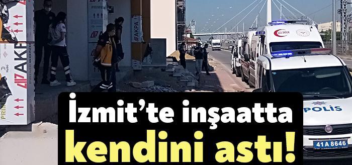 İzmit’te inşaat halindeki bir binanın zemin katında 38 yaşındaki Eren