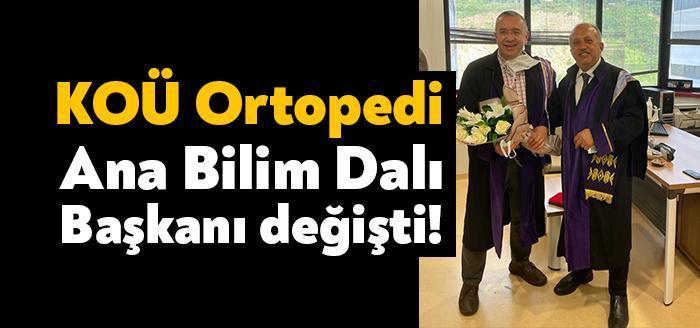 Kocaeli Üniversitesi (KOÜ) Hastanesi Ortopedi ve Travmatoloji Bölümü Ana Bilim