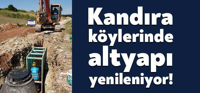 Kocaeli Büyükşehir Belediyesi ile İSU Genel Müdürlüğü, Kandıra ilçesine bağlı