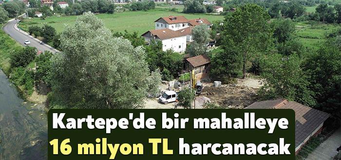 Kocaeli Büyükşehir Belediyesi İSU Genel Müdürlüğü, Kartepe Dumlupınar Mahallesi’ndeki 16