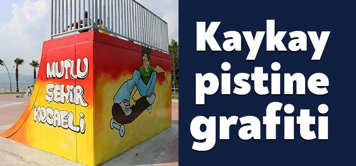 Kocaeli Büyükşehir Belediyesi’nin Başiskele Sahil Parkı’nda yaptığı kaykay pistinde sona