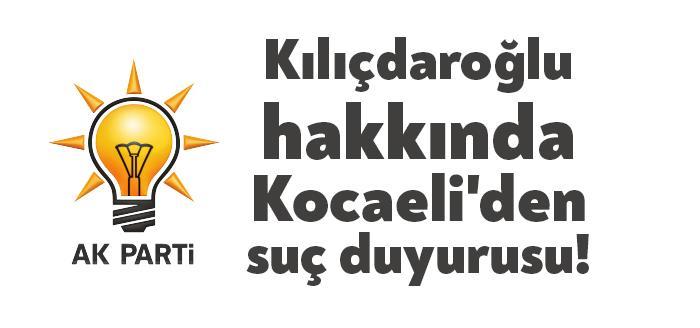 AK Parti Kocaeli İl Gençlik Kolları Teşkilatı, CHP Genel Başkanı