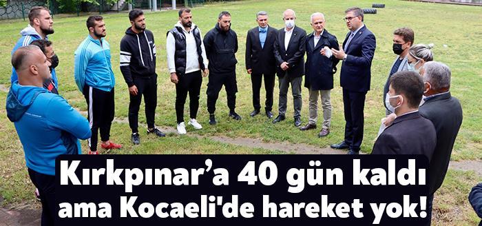 CHP Kocaeli İl Örgütü’nün ziyaret ettiği Karamürselli yağlı güreşçiler, Kırkpınar’a