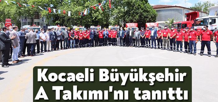 Kocaeli Büyükşehir Belediyesi takımı ekipleri”, modern araç ve ekipman desteğiyle