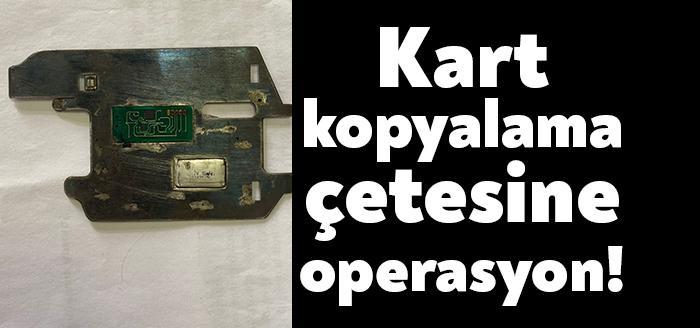 Kocaeli Emniyet Müdürlüğü ekipleri tarafından banka ATM’lerine taktıkları cihazlar ile