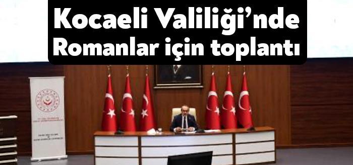 2020-2021 Yılı Kocaeli Roman Stratejik Eylem Planı Toplantısı, Kocaeli Valisi