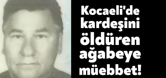 Kocaeli'nin Kandıra ilçesinde, arazi anlaşmazlığı nedeniyle kavga ettiği üvey kardeşinin önce