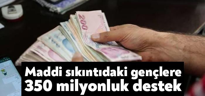 Devlet yuva kurmak isteyen ancak maddi sıkıntı yaşayan gençlere 350