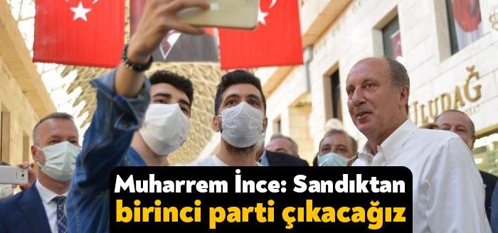 Yapılacak ilk seçimde sandıktan birinci parti olarak çıkacaklarını söyleyen Memleket