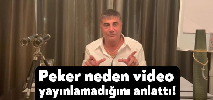 Organize suç örgütü lideri Sedat Peker, düzenli olarak yayınladığı videolarına