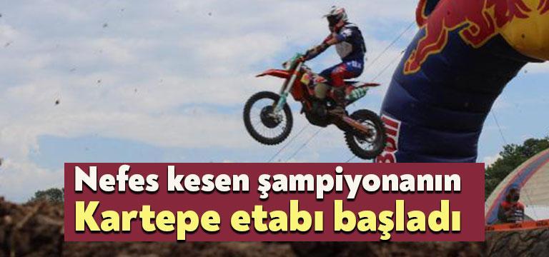 Türkiye Süper Enduro Şampiyonası'nda sezonun ilk yarışı olan Kartepe etabı,